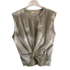 Madden Girl Tie Dye Knot Sleeveless Top XXL